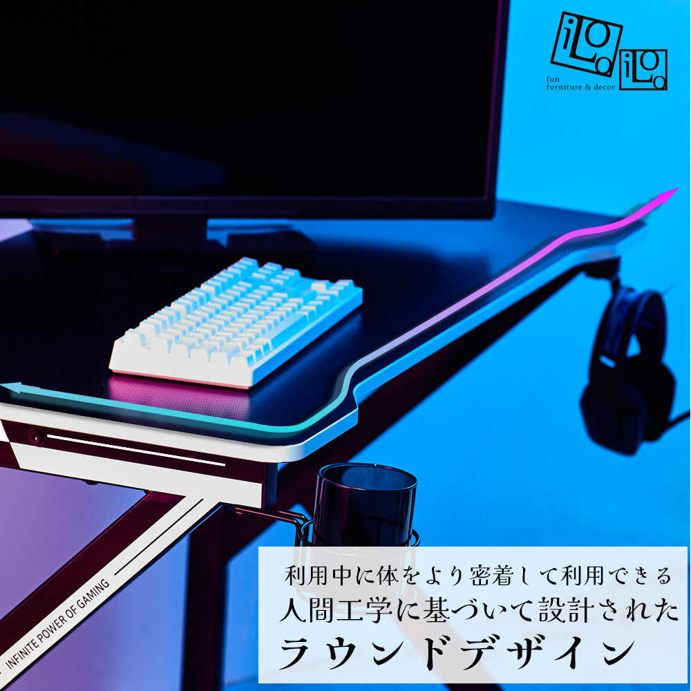 K-タイタンゲーミングデスク